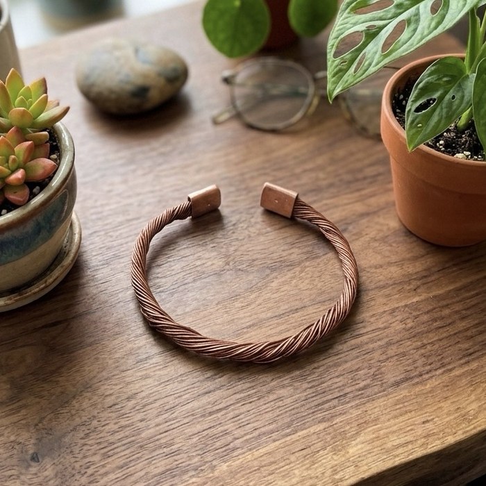 Copperflow Heavy Braid copper bracelet