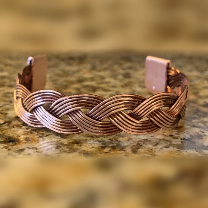 Copperflow Copper Endless Weave bracelet